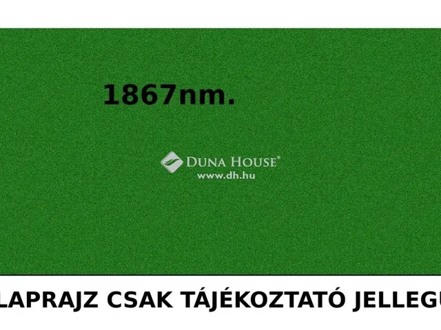 Eladó telek Gödöllő 1867 nm