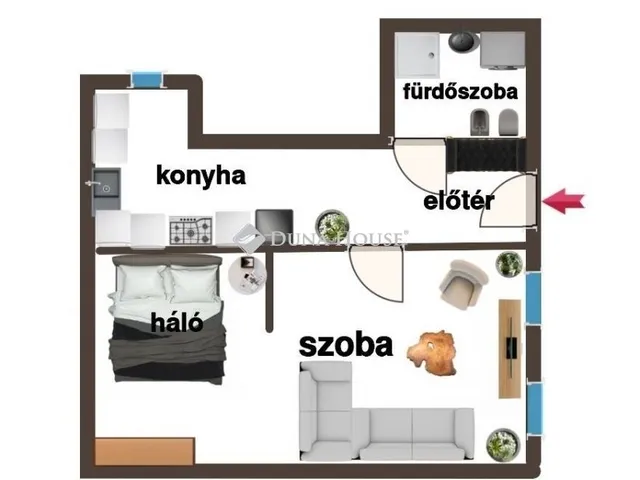 Eladó lakás Budapest V. kerület 46 nm