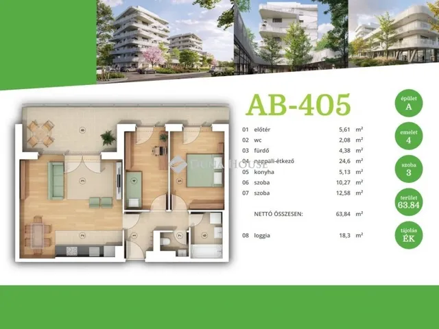 Eladó lakás Budapest XIV. kerület 72 nm