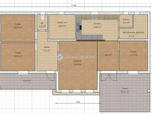 Eladó ház Erdőkertes 112 nm