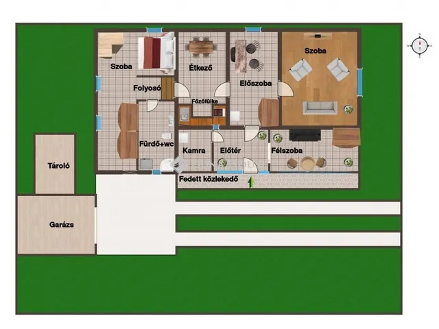 Eladó ház Verseg 83 nm