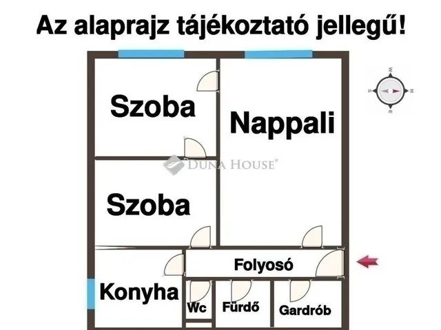 Eladó lakás Budapest XV. kerület 53 nm
