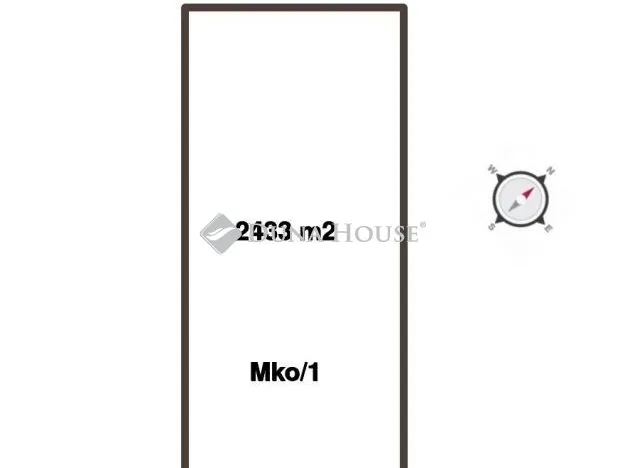 Eladó telek Csömör 2433 nm