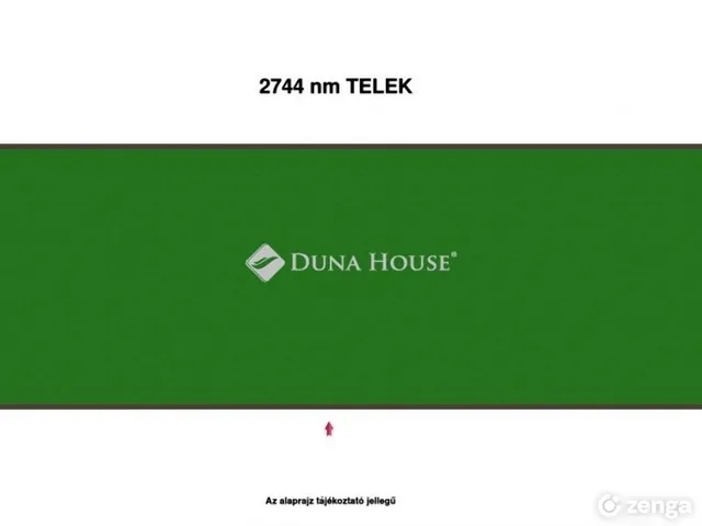 Eladó telek Valkó 2744 nm