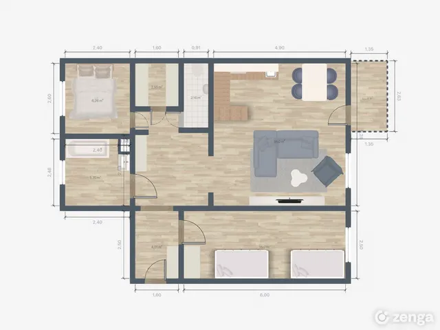 Eladó lakás Budapest XIII. kerület, Angyalföld, Jász utca 75 nm