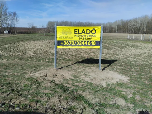 Eladó telek Kecskemét 29842 nm