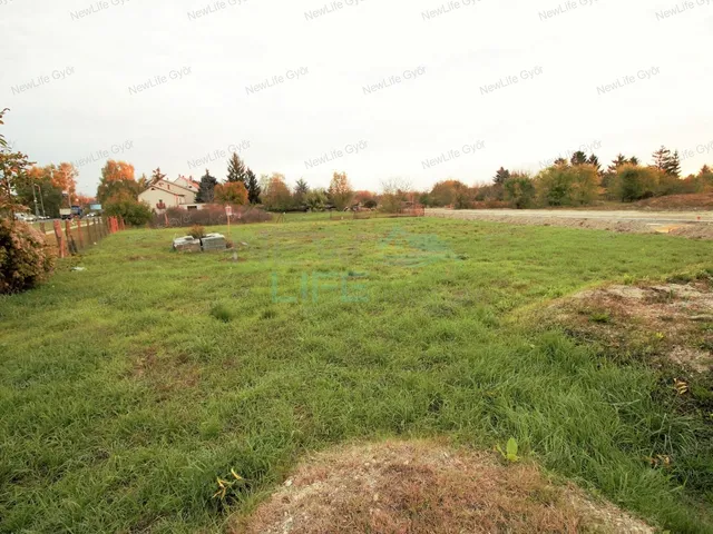 Eladó telek Győr, Révfalu 1250 nm