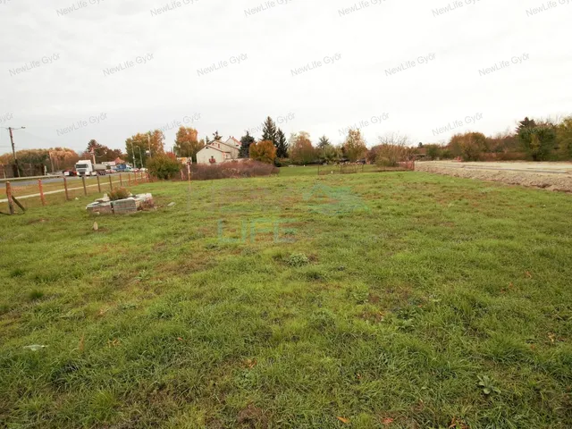 Eladó telek Győr, Révfalu 1250 nm