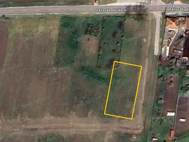 Eladó telek Mecsér 888 nm