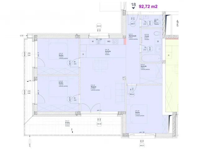 Eladó lakás Budapest XVII. kerület, Rákosliget, Forrásmajor utca 267 93 nm