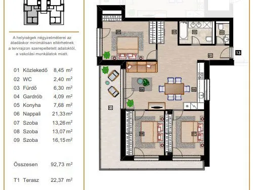 Eladó lakás Budapest XVII. kerület, Rákosliget, Forrásmajor utca 267 93 nm