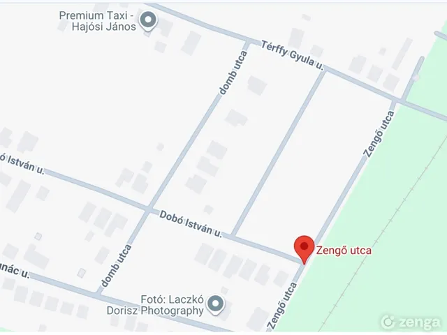 Eladó telek Komárom, Zengő 614 nm
