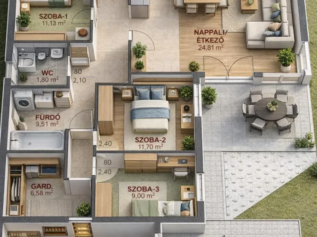 Eladó ház Fót, Öregfalu 121 nm