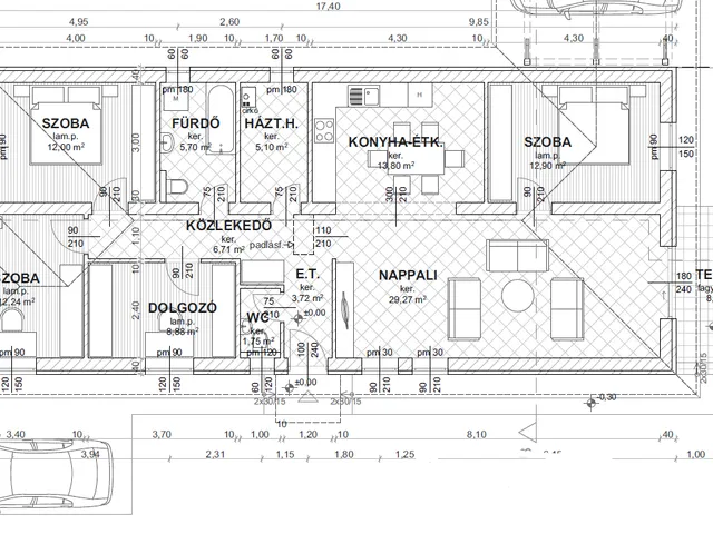 Eladó ház Erdőkertes 116 nm