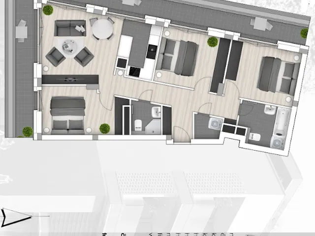 Eladó lakás Budapest IV. kerület, Újpest 106 nm