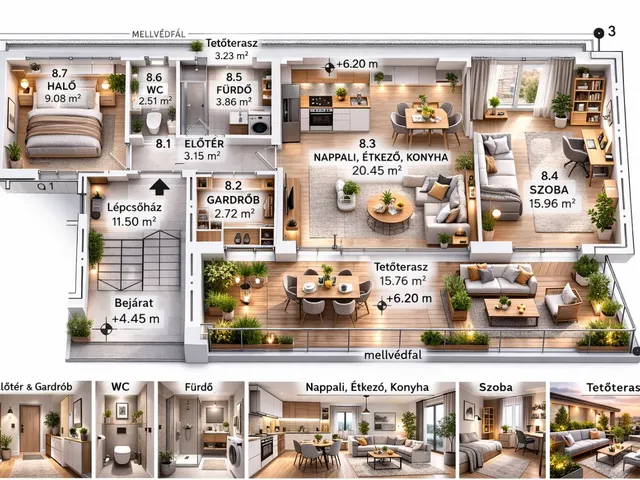 Eladó lakás Budapest II. kerület 58 nm