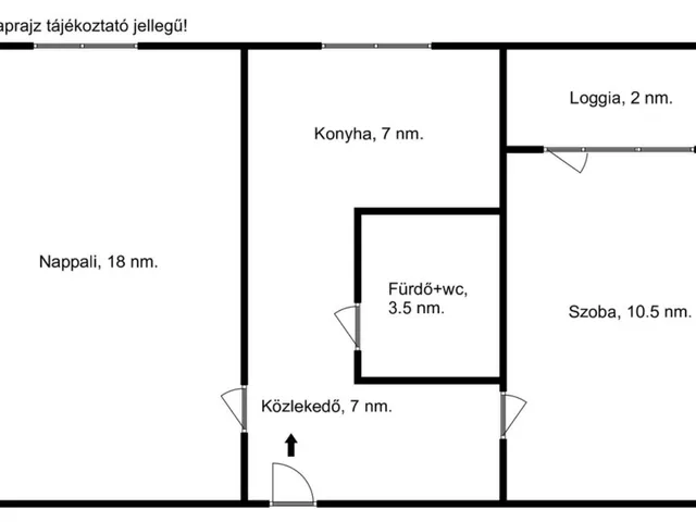 Eladó lakás Szeged, Felsőváros 47 nm