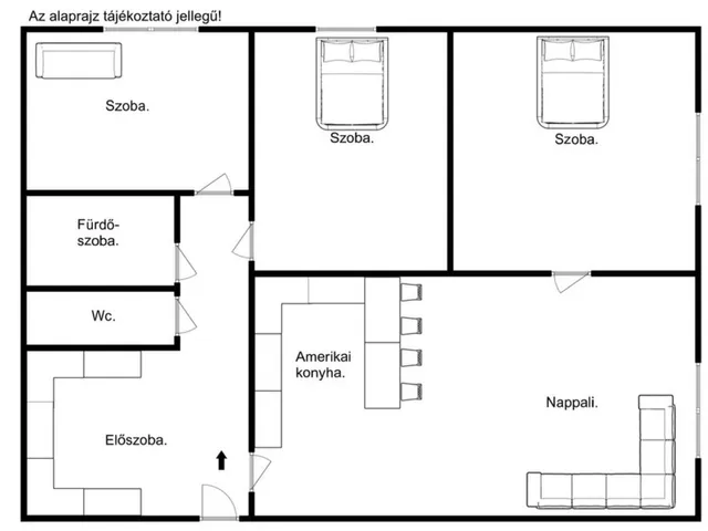 Eladó lakás Szeged, Rókus, Rókusi sugárút 53 nm