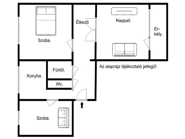 Eladó lakás Szeged, Makkosház, Zsitva sor 63 nm