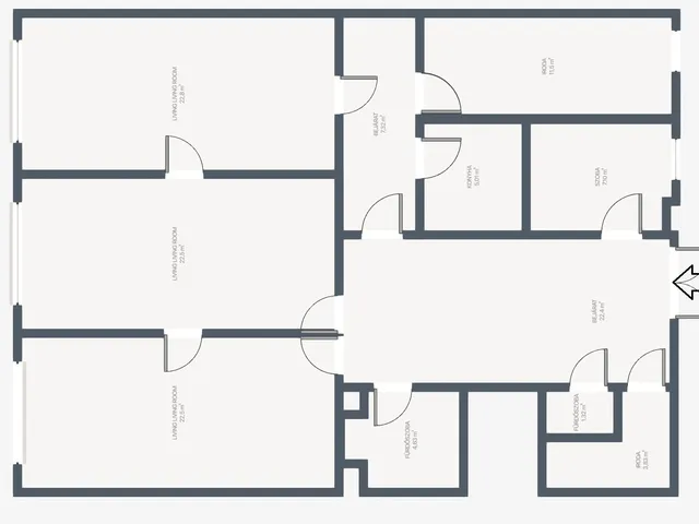 Eladó lakás Budapest IX. kerület, Belső Ferencváros, Üllői út 55 139 nm