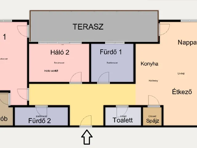 Eladó lakás Budapest XIV. kerület, Törökőr, Amerikai út  110 nm