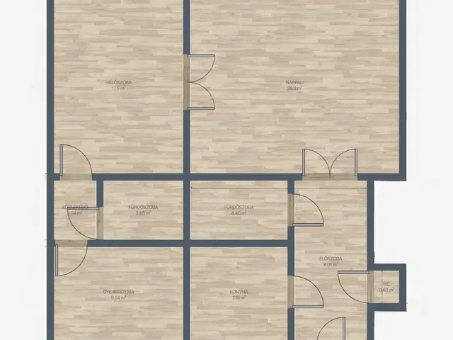 Eladó lakás Budapest V. kerület, Lipótváros, Nádor utca 85 nm