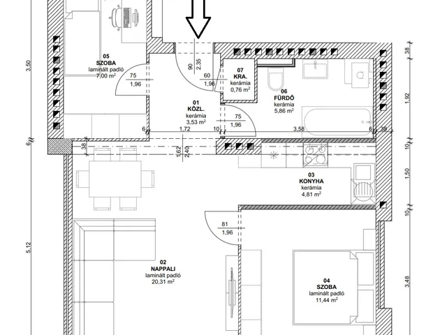 Eladó lakás Budapest XII. kerület, Virányos, Sztehlo Gábor utca 56 nm
