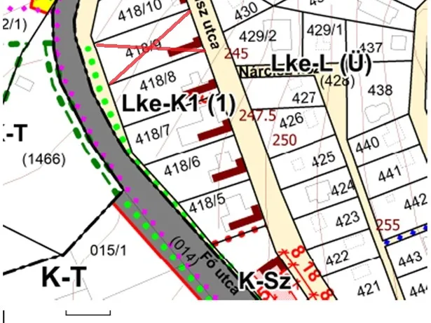 Eladó telek Telki, Nárcisz utca 12 1100 nm