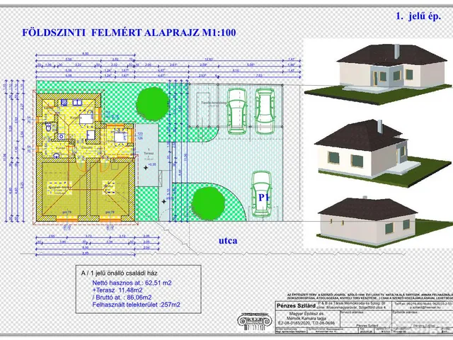 Eladó ház Mosonmagyaróvár, Magyaróvár 63 nm