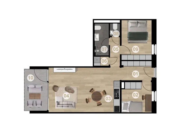 Eladó lakás Aszófő 64 nm