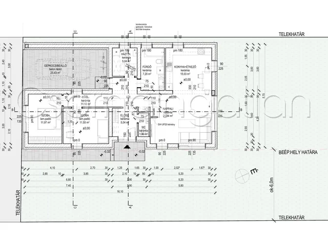 Eladó telek Beled 1078 nm