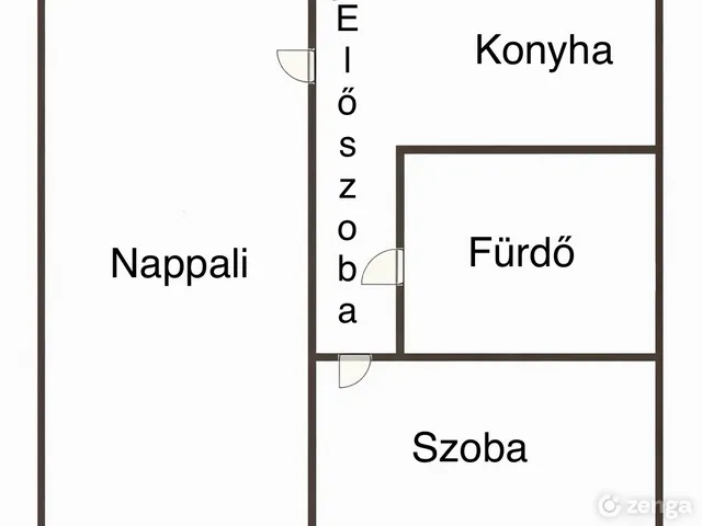 Eladó lakás Budapest XV. kerület, Újpalota 35 nm