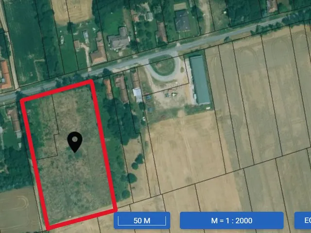 Eladó telek Olaszfa 9871 nm