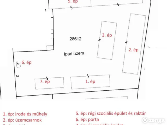 Eladó kereskedelmi és ipari ingatlan Nyíregyháza, Kertváros 2082 nm