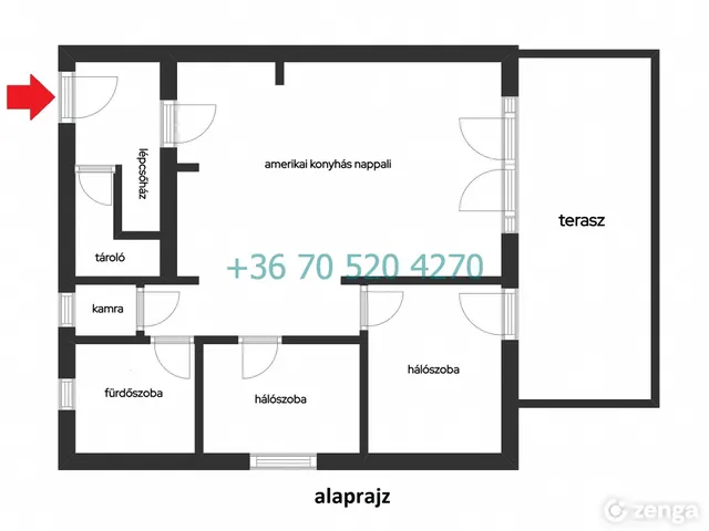 Eladó lakás Siófok, Fokihegy 58 nm