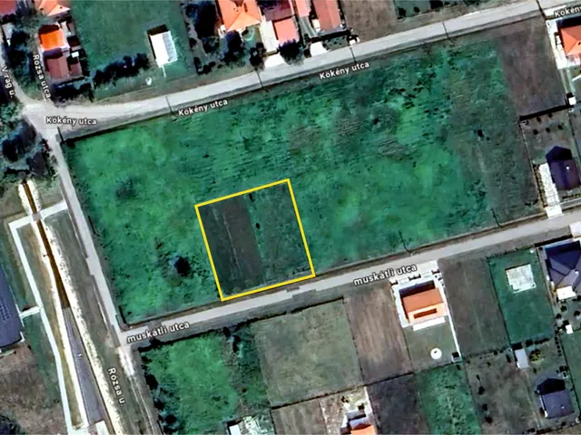 Eladó telek Buzsák 947 nm