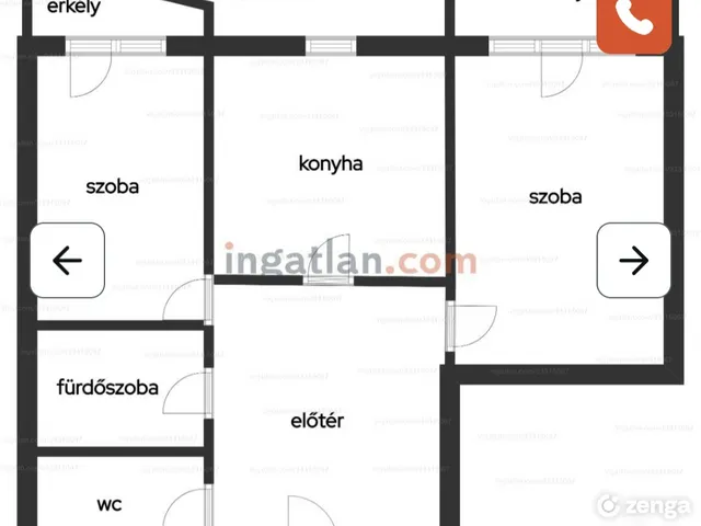 Kiadó lakás Budapest XIV. kerület, Alsórákos 53 nm