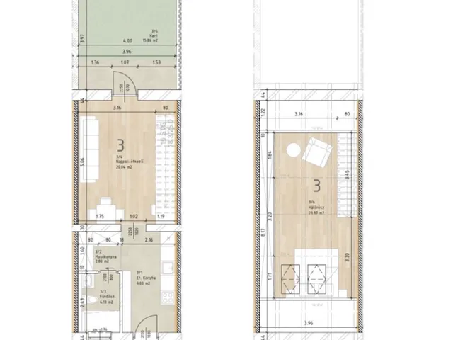 Eladó lakás Pécs, Egyetemváros, Szigeti út 60 nm