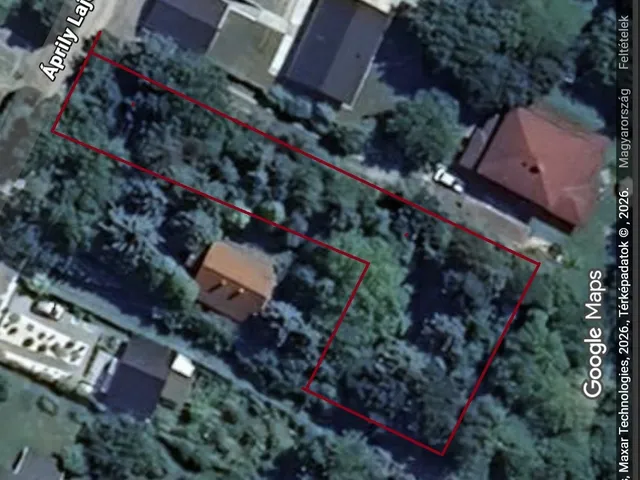 Eladó telek Dunabogdány, Áprily Lajos utca