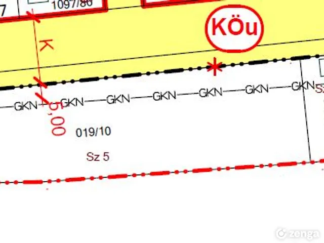 Eladó telek Balatonkeresztúr, Kötél u 568 nm