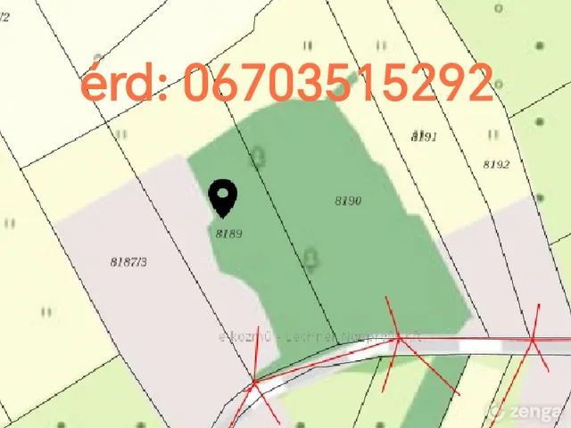 Eladó telek Csongrád 2317 nm