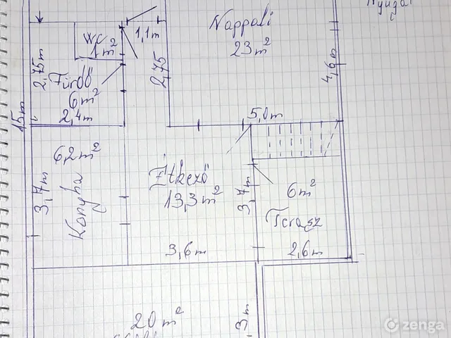 Eladó ház Madocsa 135 nm