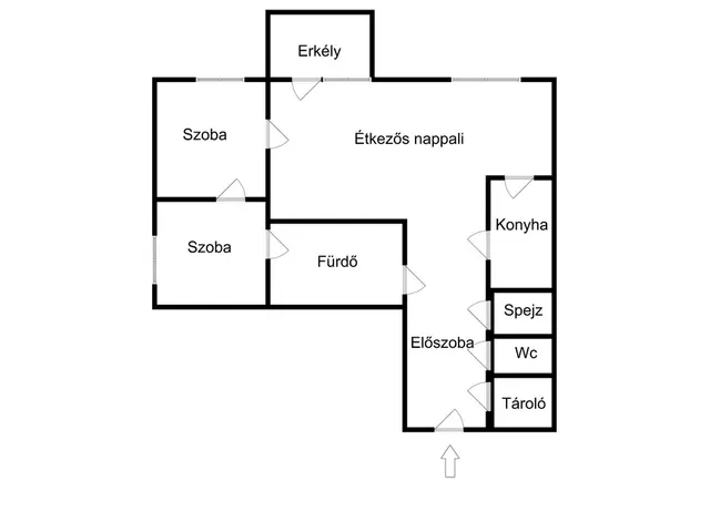 Eladó lakás Budapest IV. kerület 54 nm