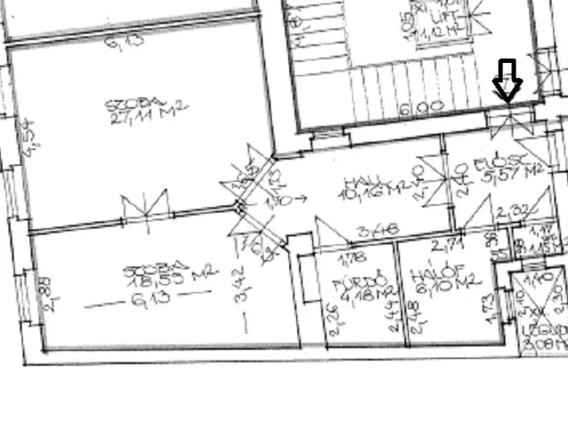 Eladó lakás Budapest VIII. kerület, Bródy Sándor utca 86 nm