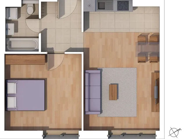 Eladó lakás Budapest XIV. kerület, Alsórákos 50 nm