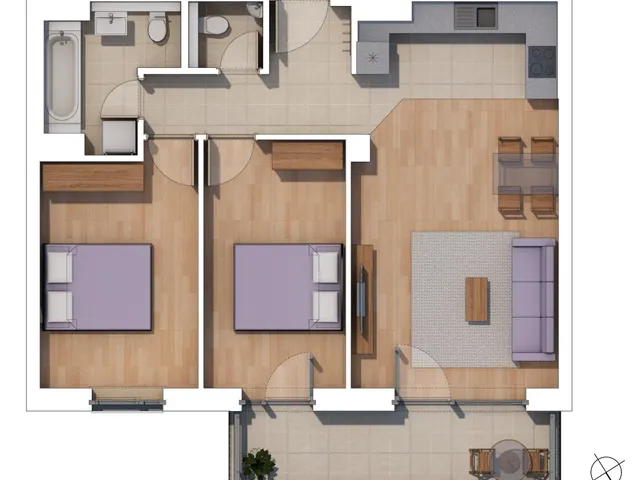 Eladó lakás Budapest XIV. kerület, Alsórákos 65 nm