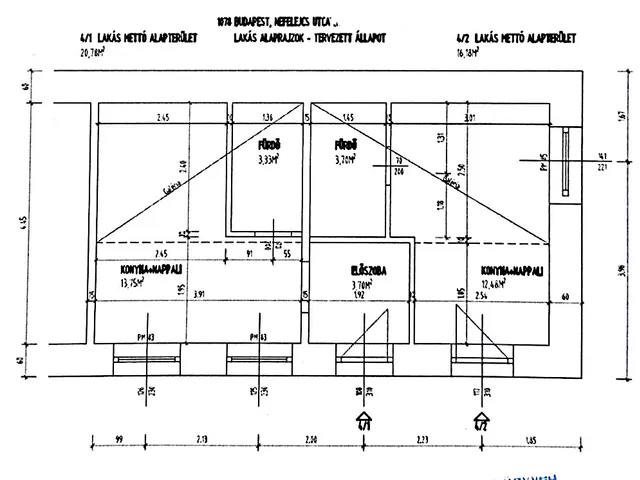 Eladó lakás Budapest VII. kerület, Külső-Erzsébetváros 26 nm