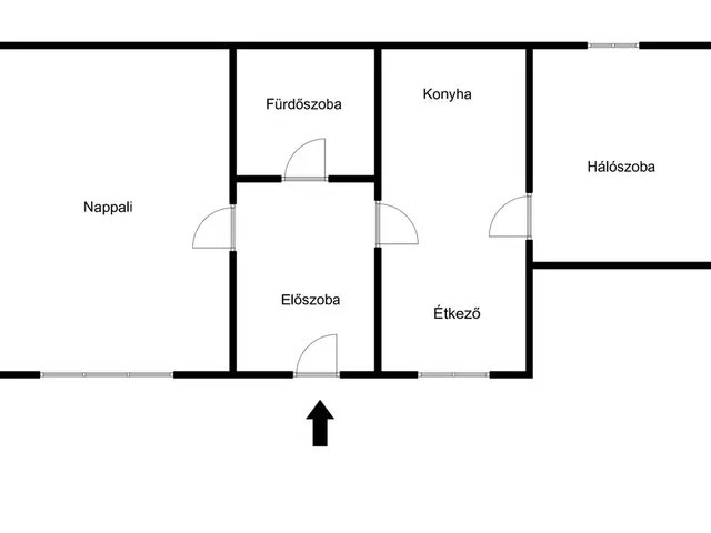 Kiadó lakás Budapest VIII. kerület 43 nm