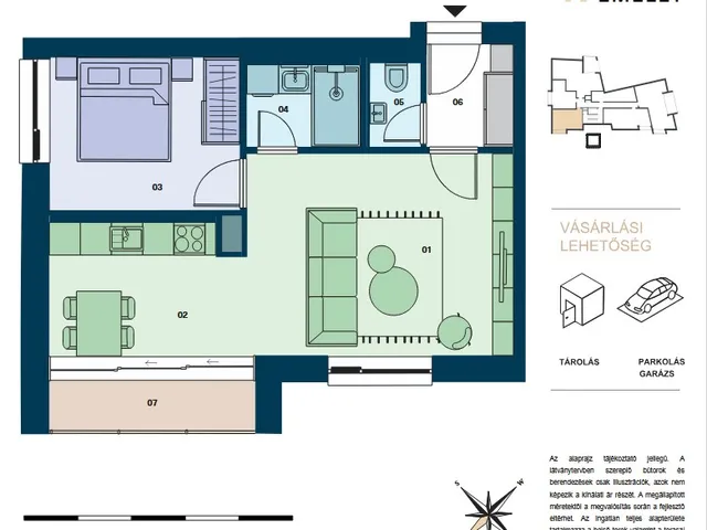 Eladó lakás Budapest VIII. kerület, Tisztviselőtelep 44 nm