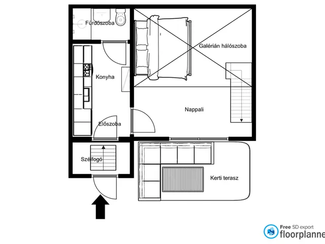 Eladó lakás Budapest XIV. kerület, Alsórákos 24 nm